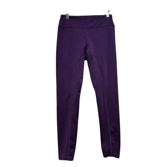 Asics Pants - ASICS Women's Purple High Waist Leggings Medium Athletic Running Workout Tights